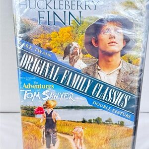 Huck Finn & Tom Sawyer Family Classics Double Feature DVD Ron Howard New